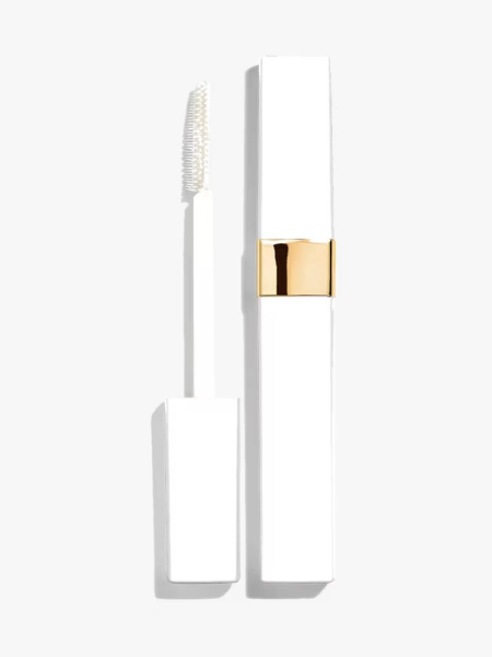Chanel La Base Mascara Volume and Care Lash Primer in branded component on a light gray background