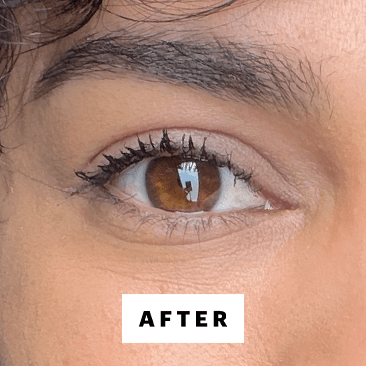 Image may contain Contact Lens Adult Person Skin and Tattoo